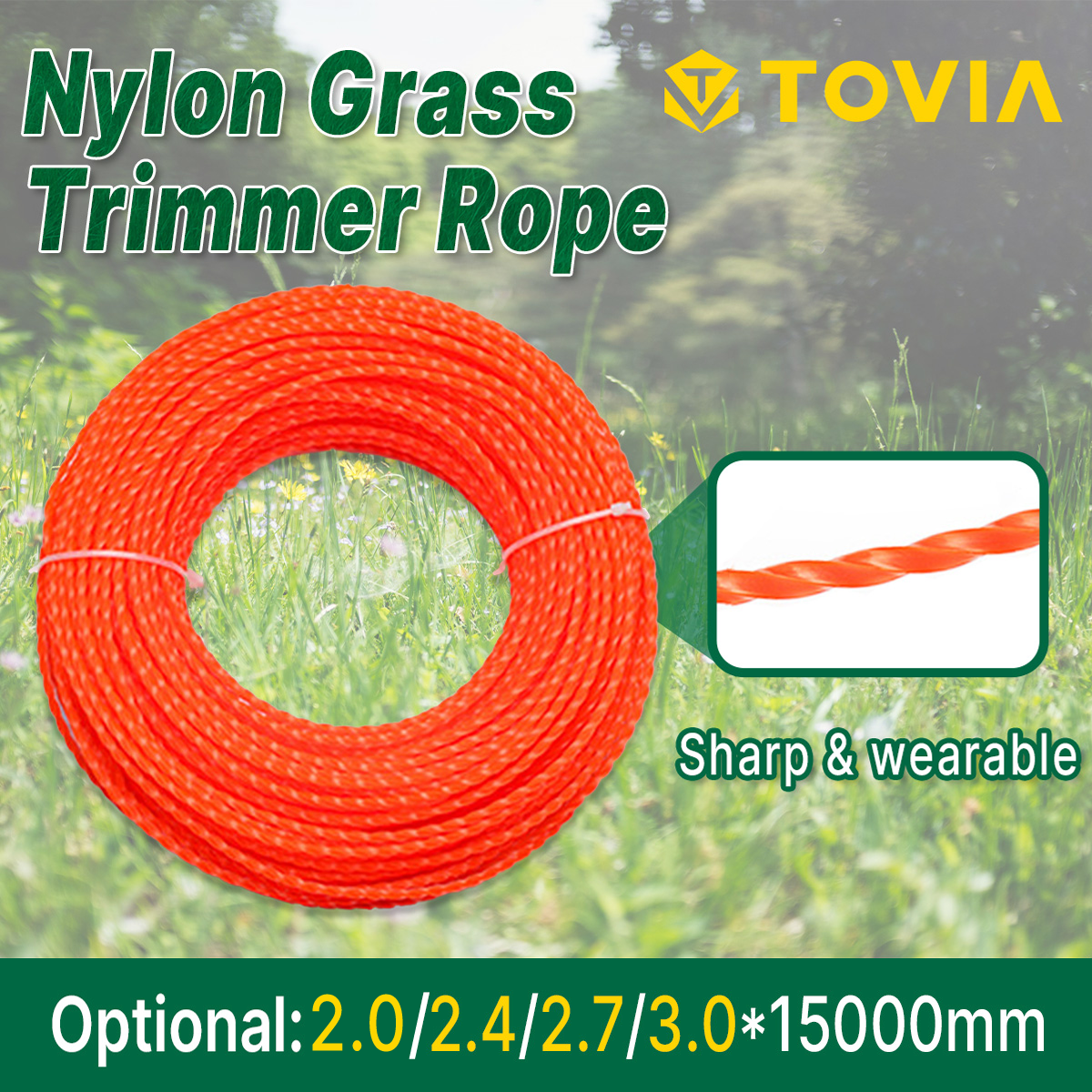 Power Tools Wholesale - High strength grass rope, a variety