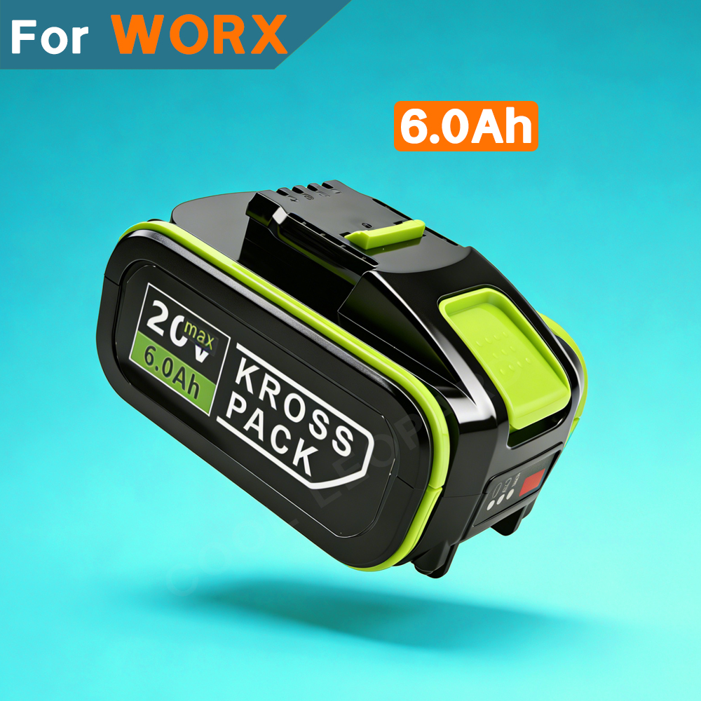 Power Tools Ltd - For Worx 20V 5.0Ah/6.0Ah Lithium Battery