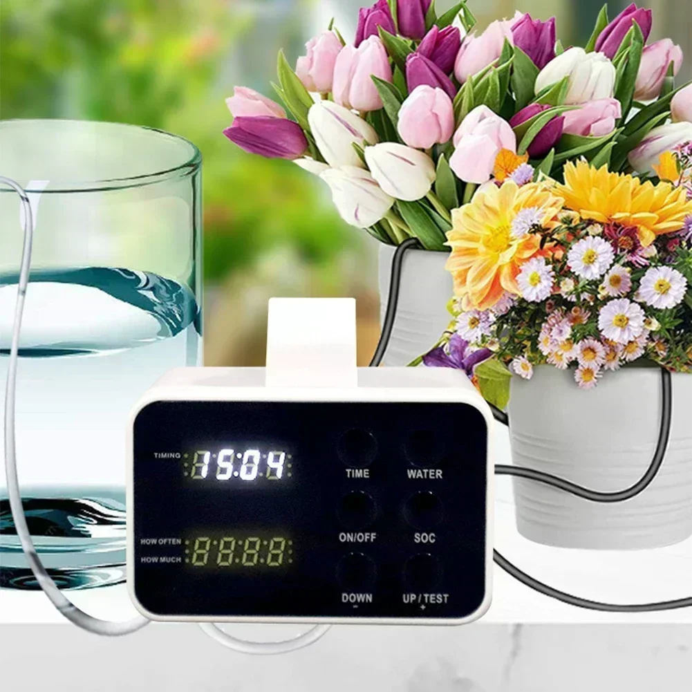 Power Tools Garden - Automatic Indoor Watering Timer Drip Irrigation
