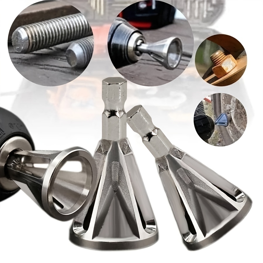 Power Tools Jobs - Multifunctional Metal Chamfer Tool Burr Removal