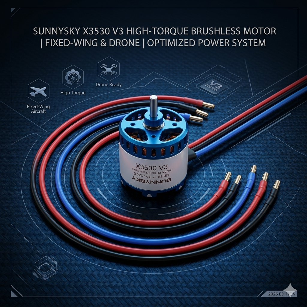 Power Tools Presentation - SUNNYSKY X3530 V3 High-Torque Brushless Motor