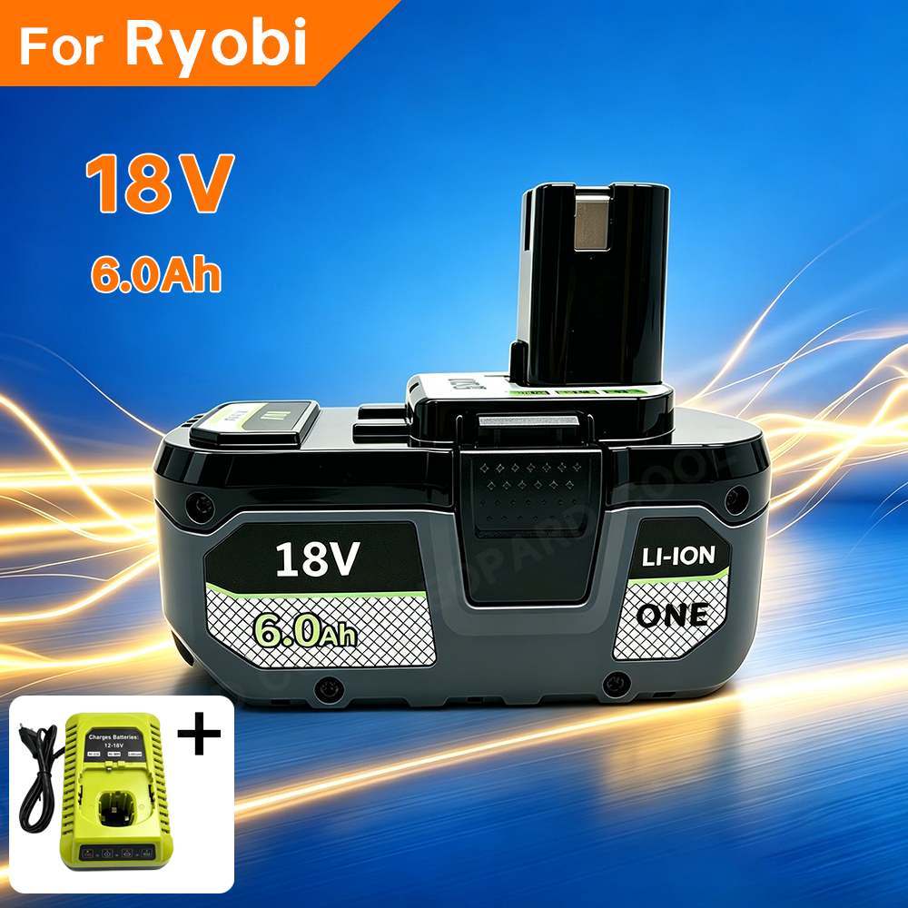 Power Tools Ltd - 6.0Ah 18V Lithium Ion Battery Replacement
