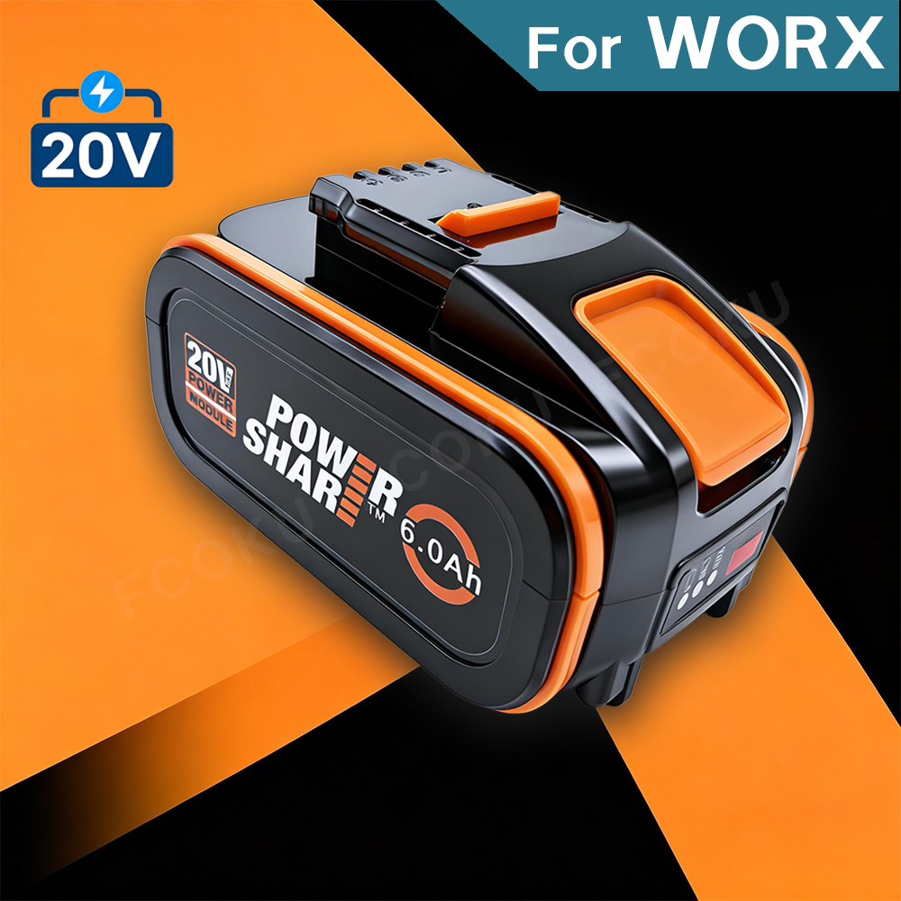 Power Tools Ltd - For Worx 20V 6.0Ah High Capacity