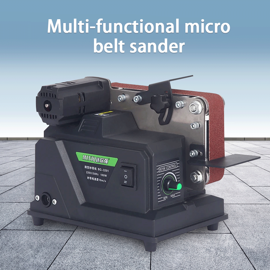 Belt Sander Portable - Electric Belt Sander Household Knife Sharpener