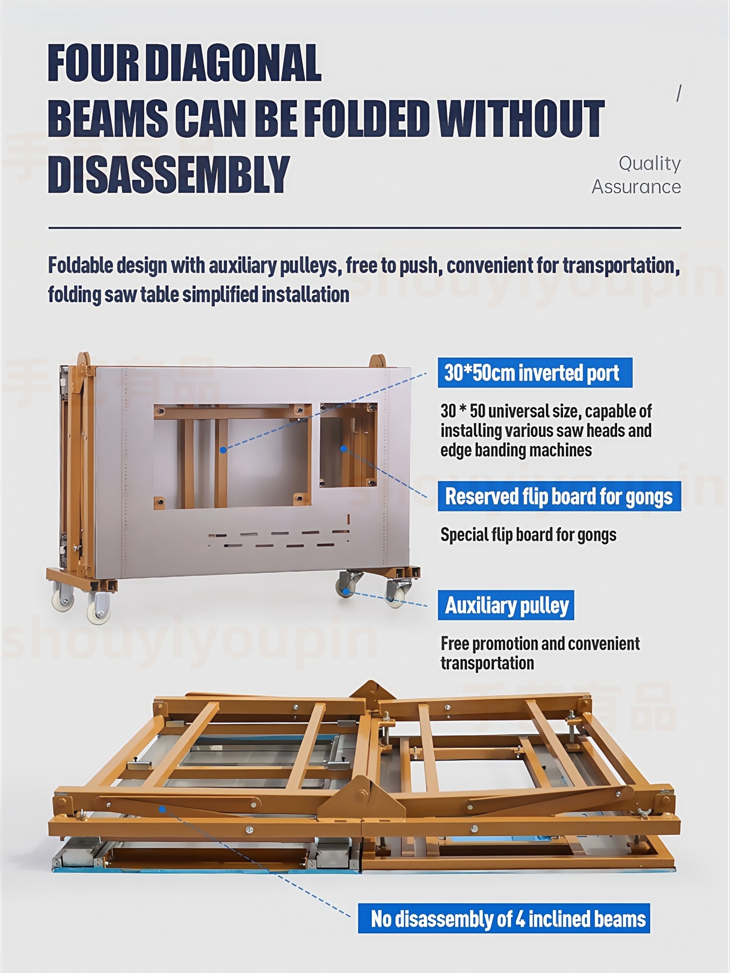 New Multifunctional Sliding Ta - Scroll Saw Bench recensie en prijs