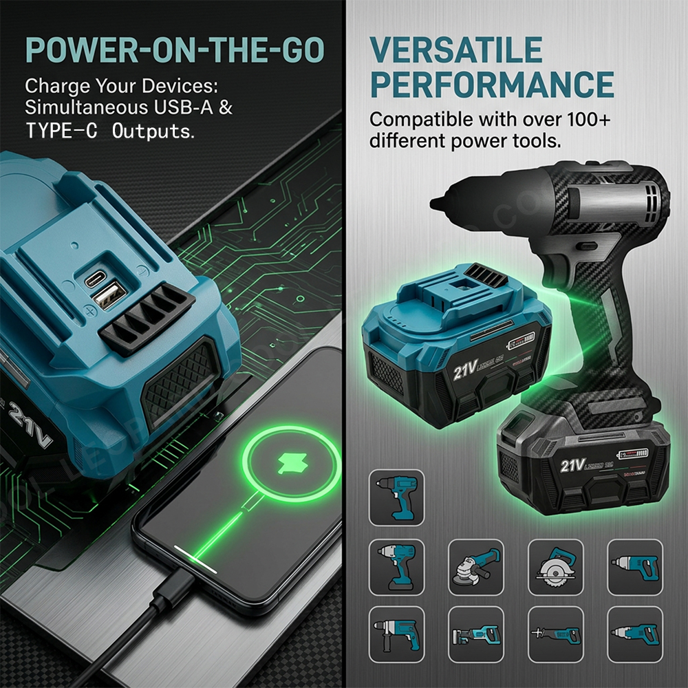 21V 9.0Ah Lithium Battery for  - Power Tools Ltd recensie en prijs