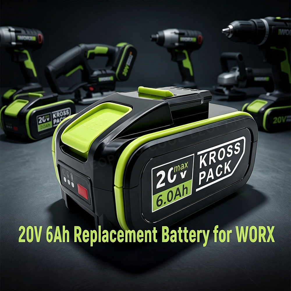For Worx 20V 5.0Ah/6.0Ah Lithi - Power Tools Ltd recensie en prijs