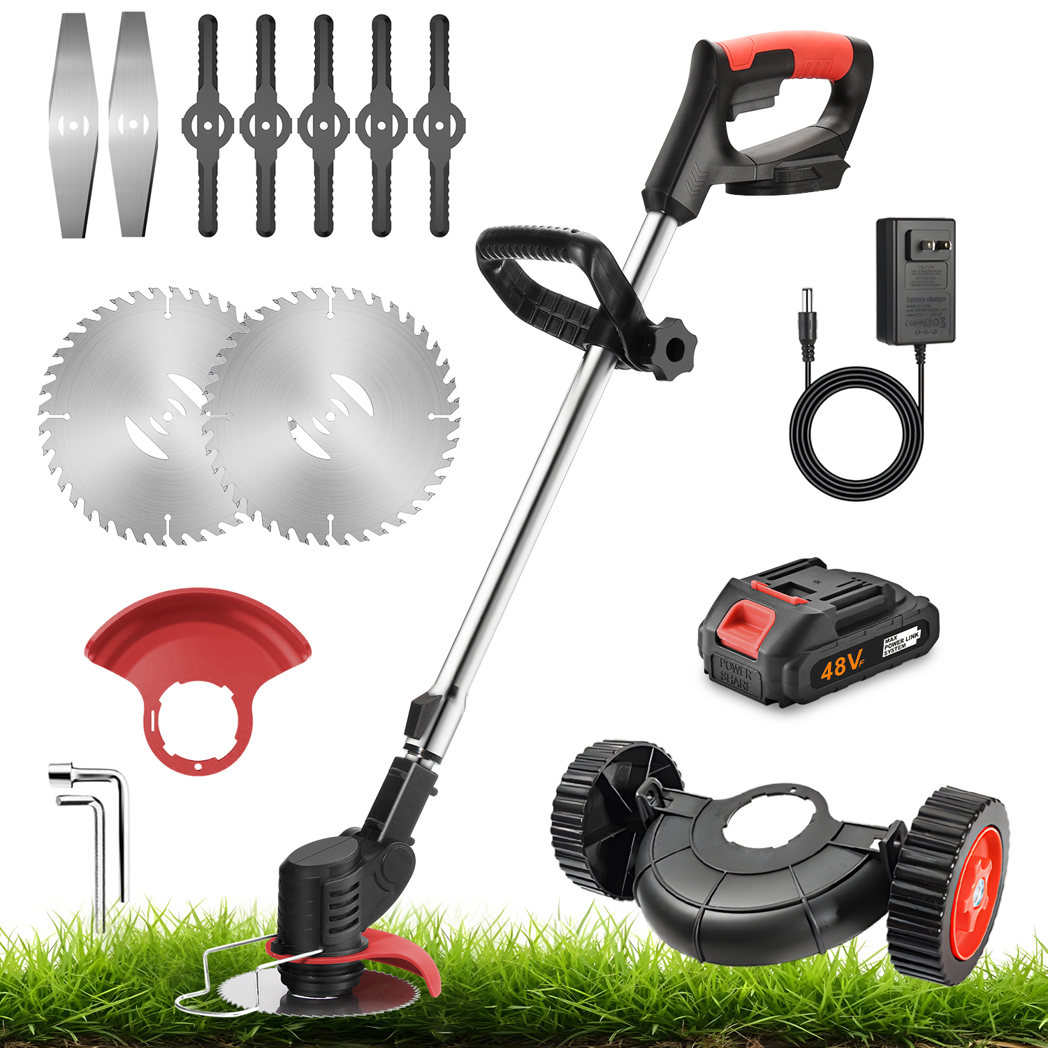 Lithium Electric Grass Trimmer - Power Tools Garden recensie en prijs