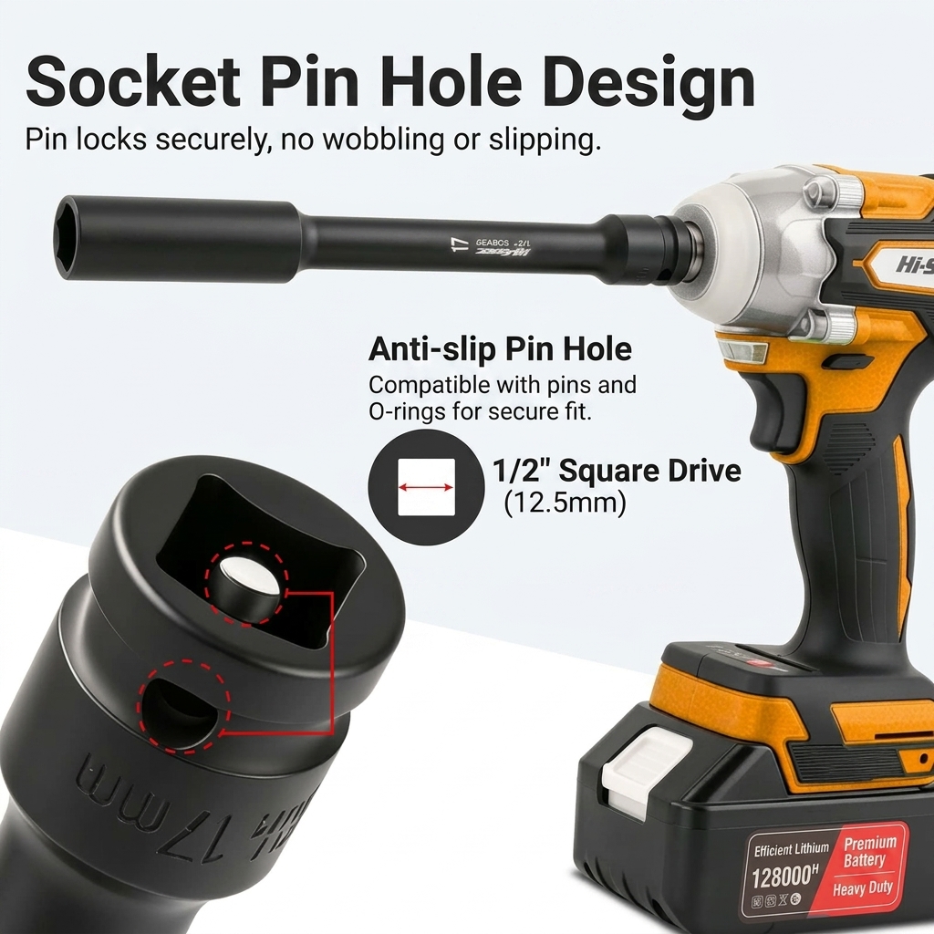 1/2 Inch Drive Extra Long Impa - Power Tools Pneumatic recensie en prijs