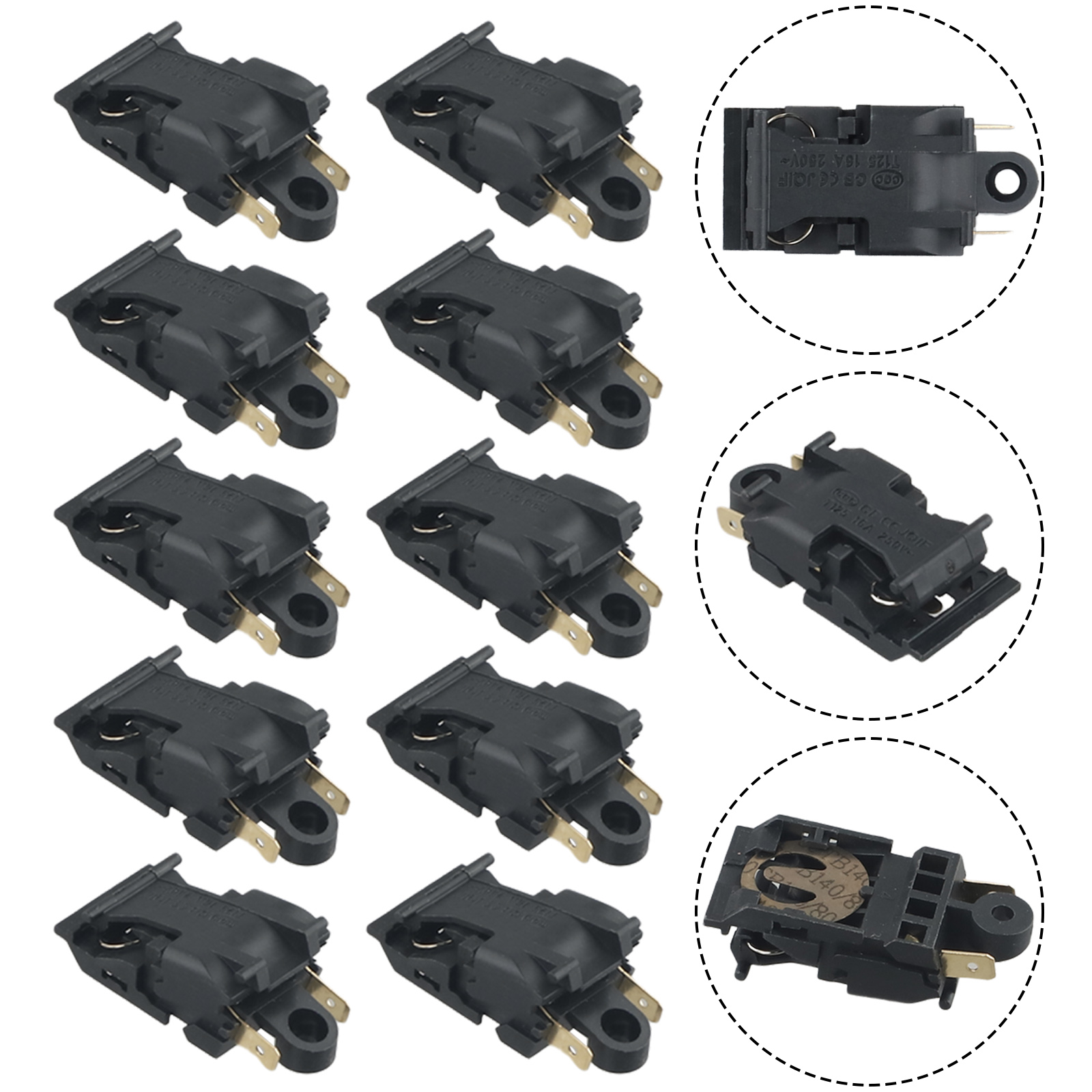 10pcs Electric Kettle Switch 1 - Power Tools Jb recensie en prijs