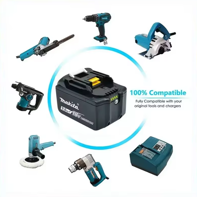 Genuine Makita 18V battery 9Ah - Power Tools Makita recensie en prijs