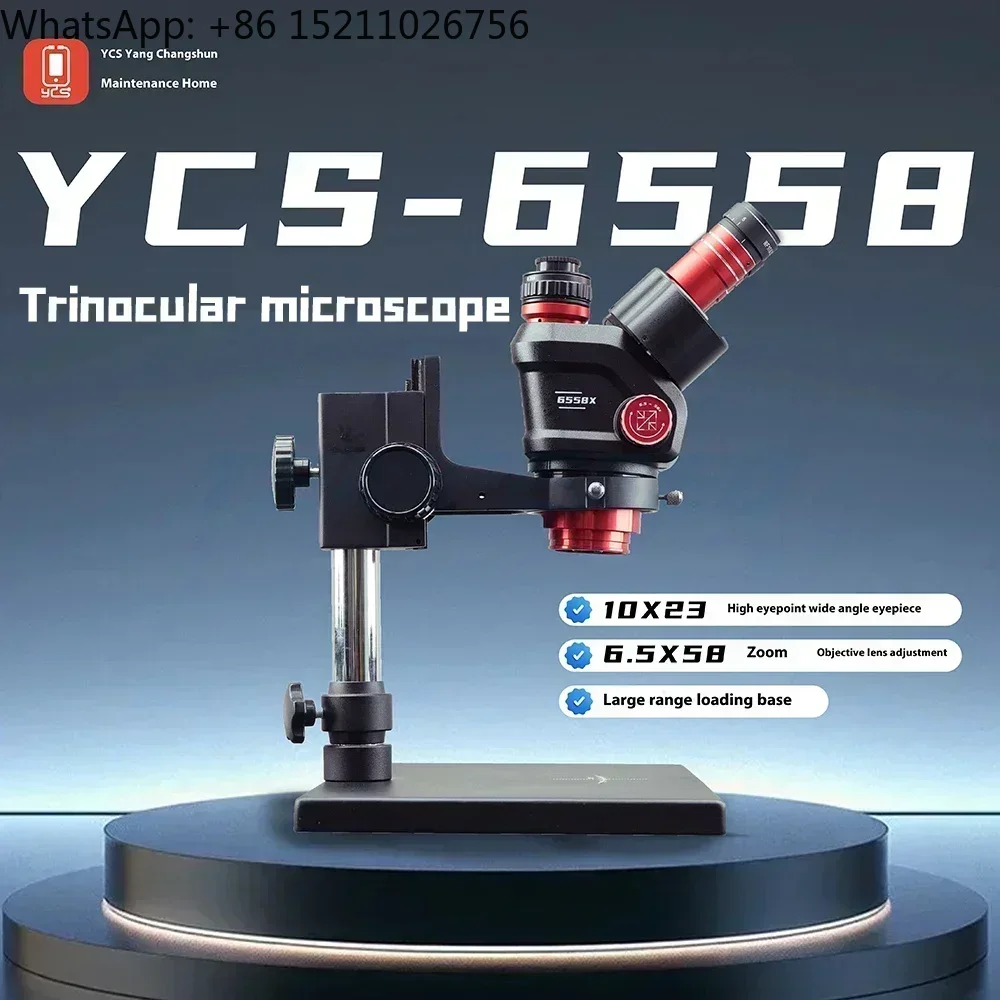 YCS 6558S HD Trinocular Micros - Power Tools Zoom recensie en prijs