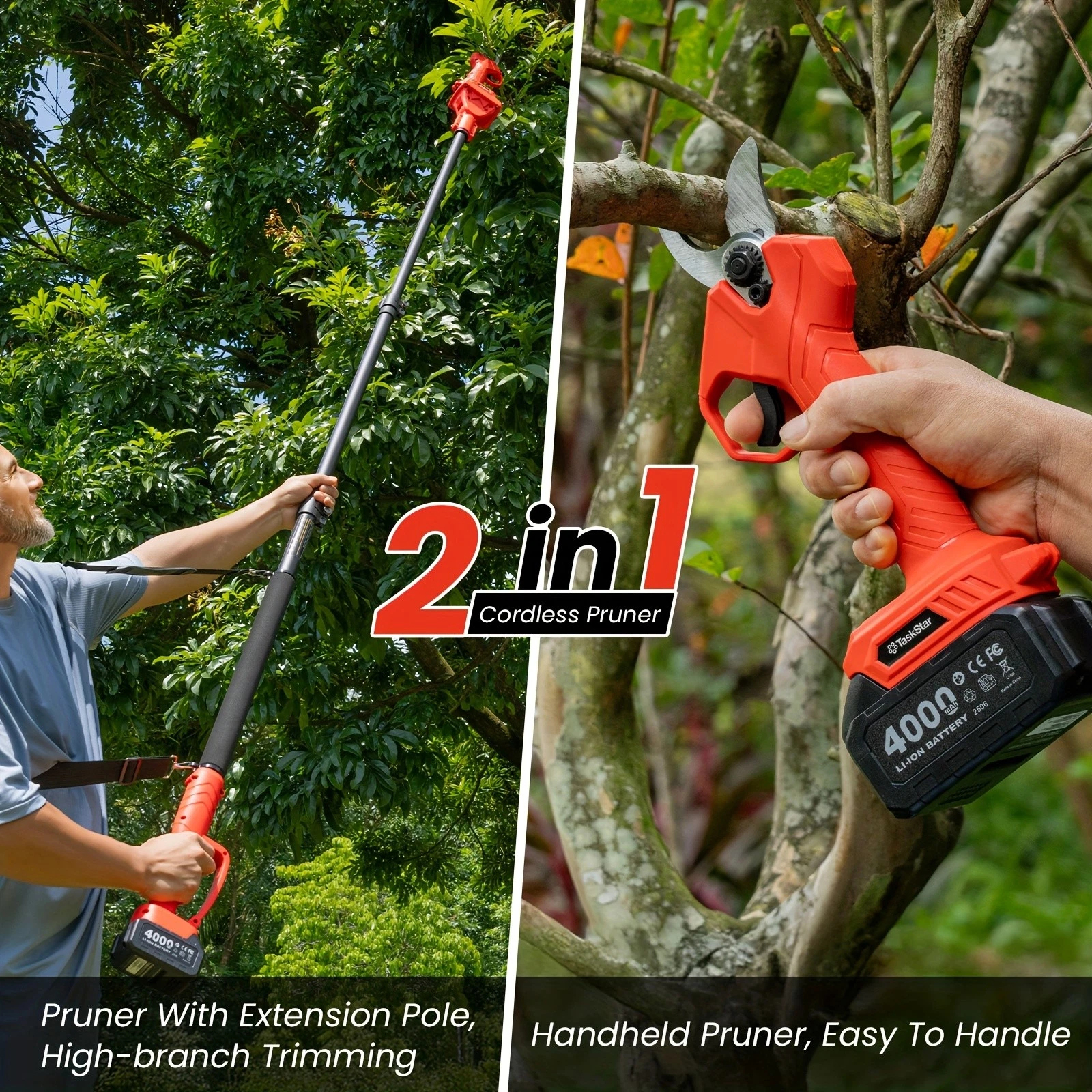 TaskStar 2-in-1 Electric Pruni - Power Tools Garden recensie en prijs