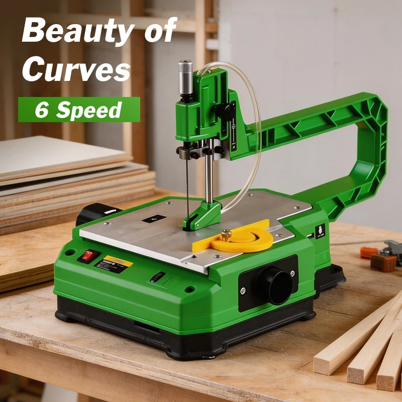 Mini Desktop Scroll Saw 6 Spee - Scroll Saw Bench recensie en prijs