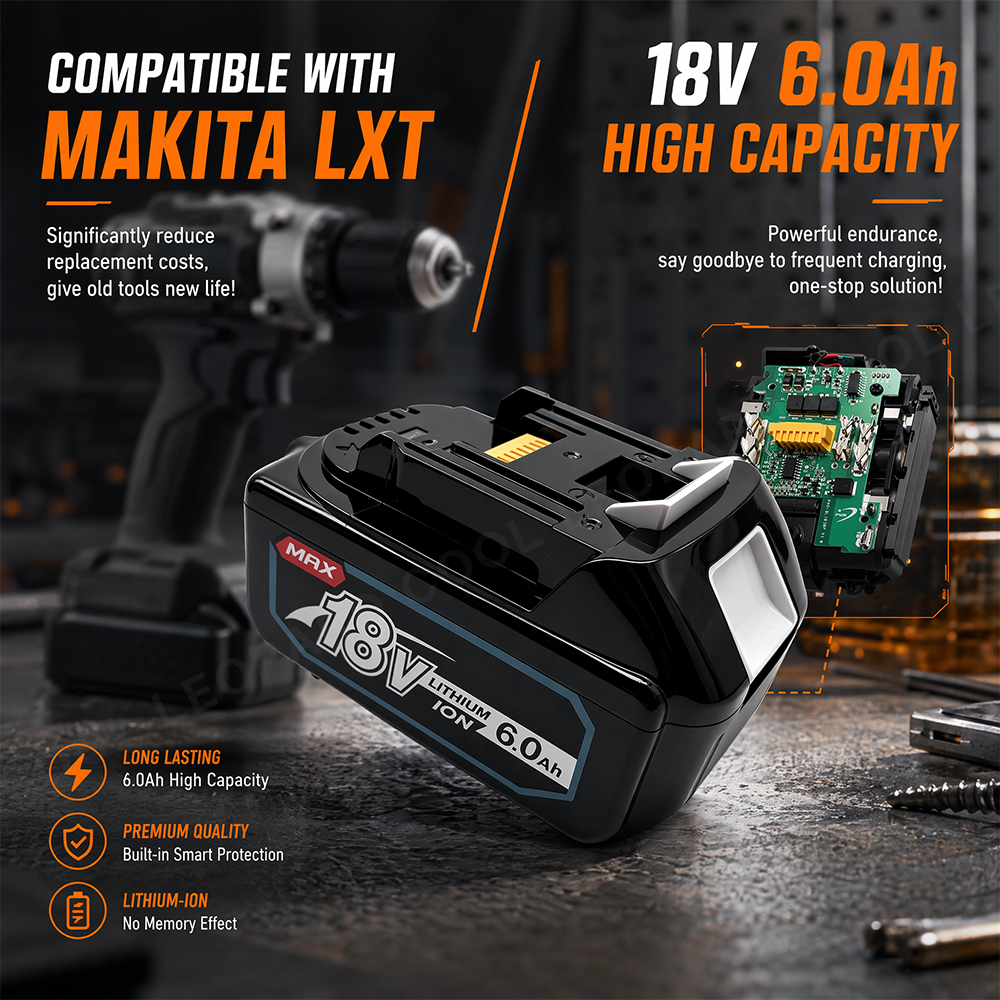 For Makita LXT 18V 6.0Ah High  - Power Tools Ltd recensie en prijs