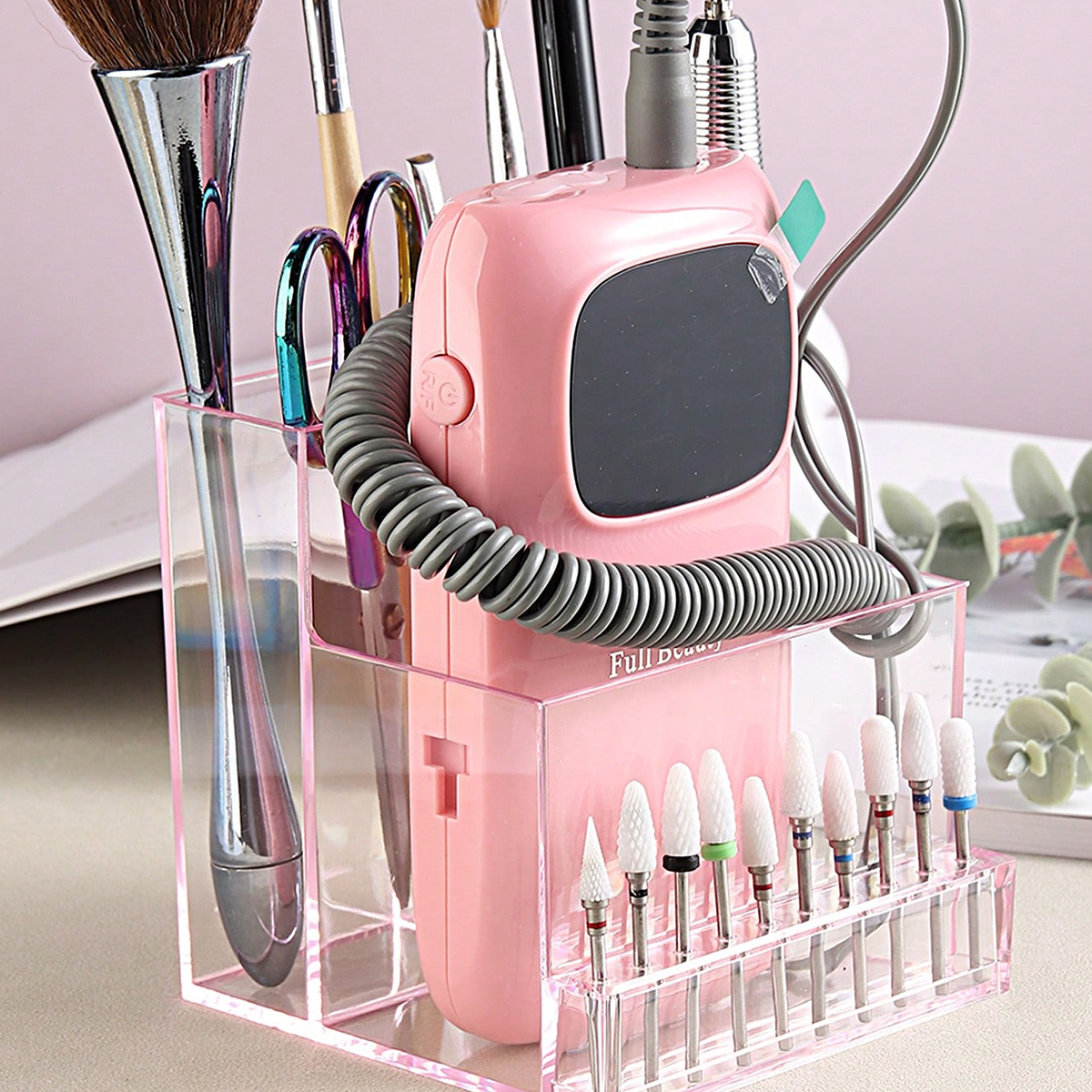 A Compact Holder And Organizer - Power Tools Pink recensie en prijs