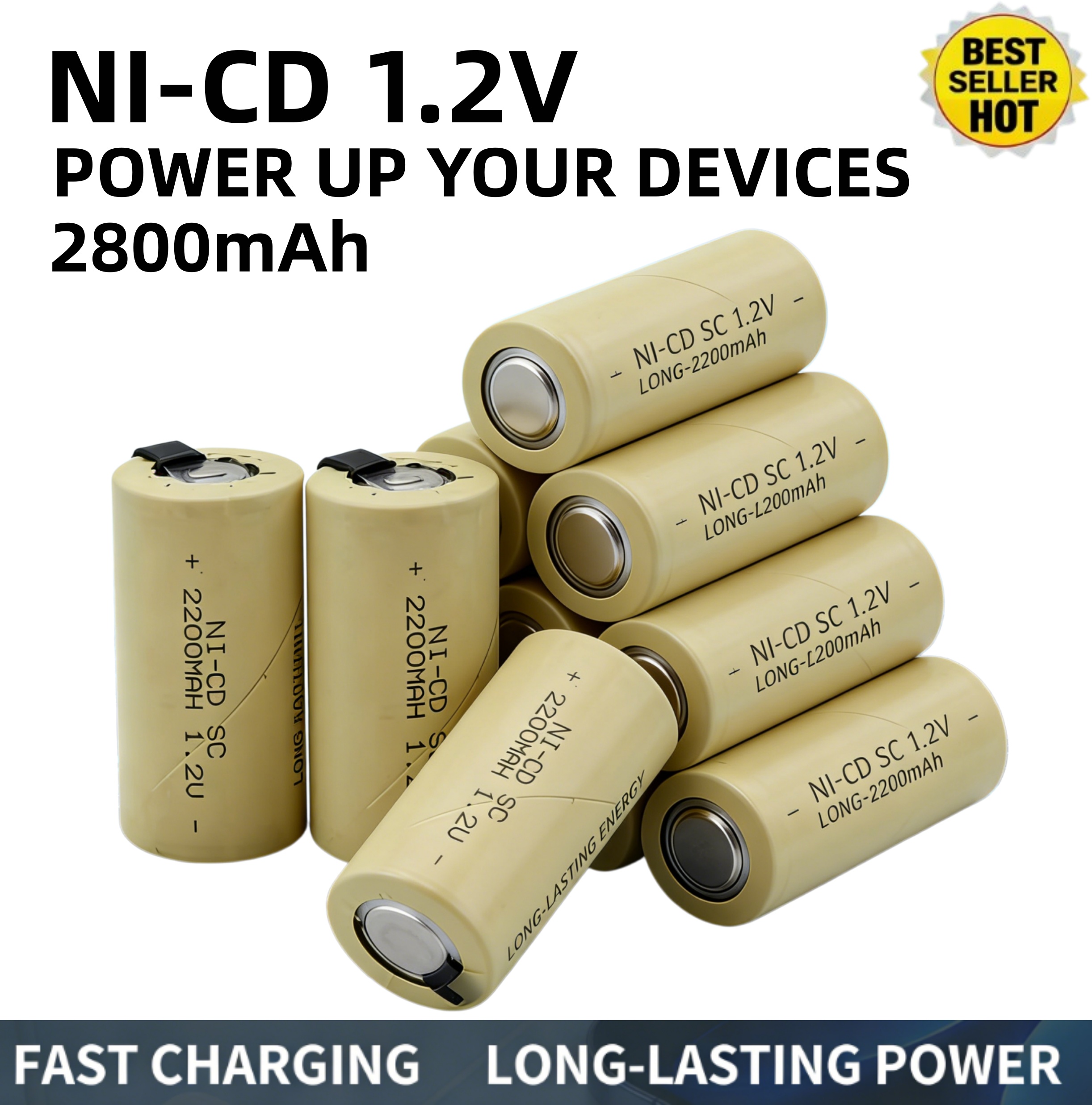 2800mAh 1.2V Ni-Cd Rechargeabl - Power Tools Ltd recensie en prijs