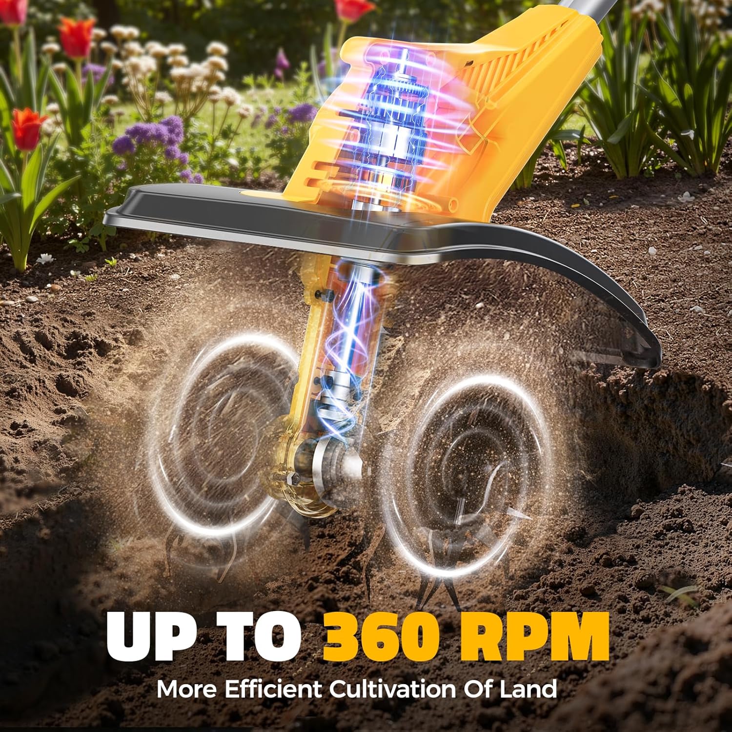 Cordless Tiller Cultivator Com - Power Tools Jobs recensie en prijs