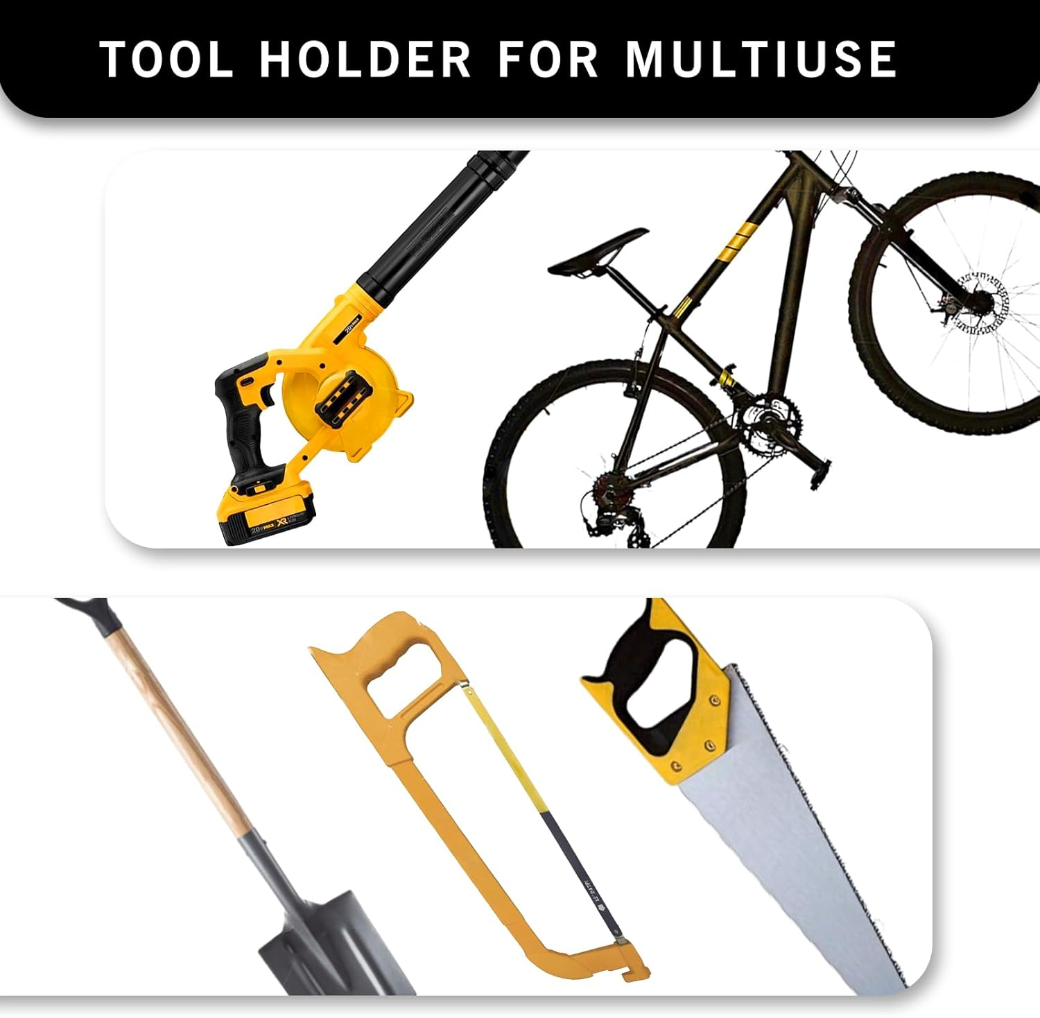 1 Black Wall Mounted Metal Too - Power Tools Store recensie en prijs