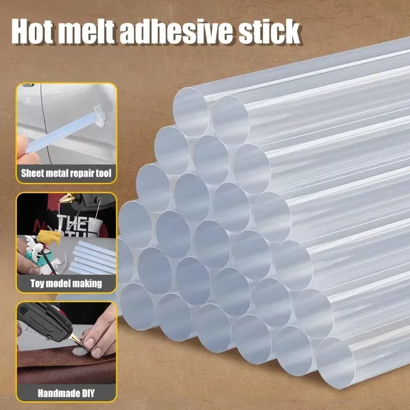 100/1x 7mm Transparent Hot Mel - Power Tools Wholesale recensie en prijs