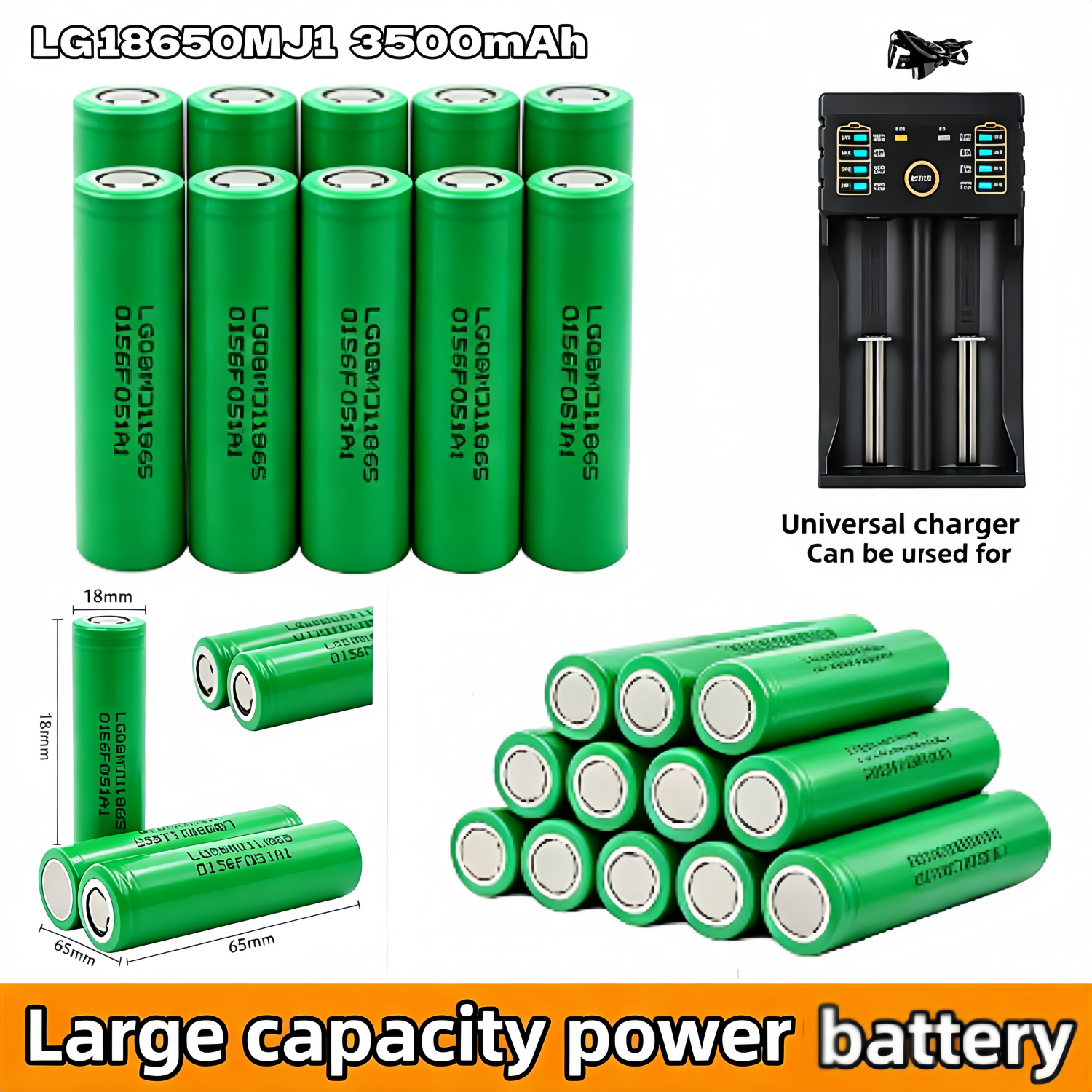 INR18650 MJ1 3500mAh 3.7V 25A  - Power Tools Ltd recensie en prijs