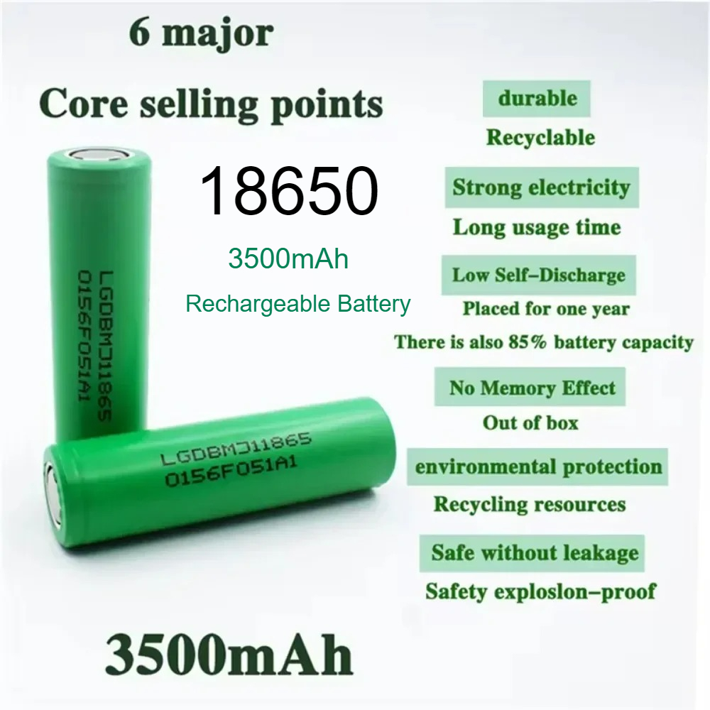 INR18650 MJ1 3500mAh 3.7V 25A  - Power Tools Ltd recensie en prijs