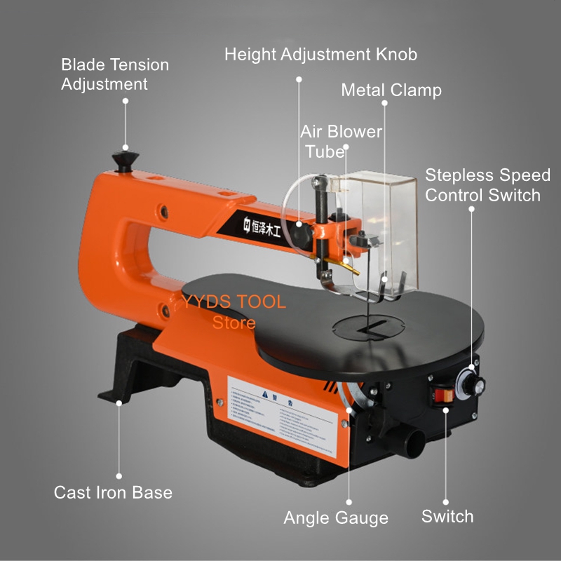 Bench-Top Scroll Saw Electric  - Scroll Saw Bench recensie en prijs