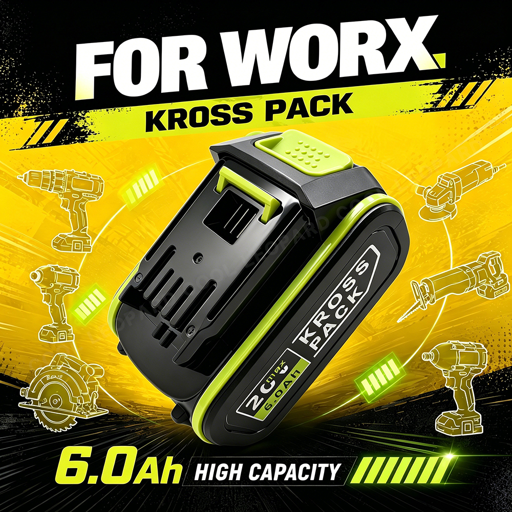 20V 6.0Ah Kross Pack High Capa - Power Tools Ltd recensie en prijs