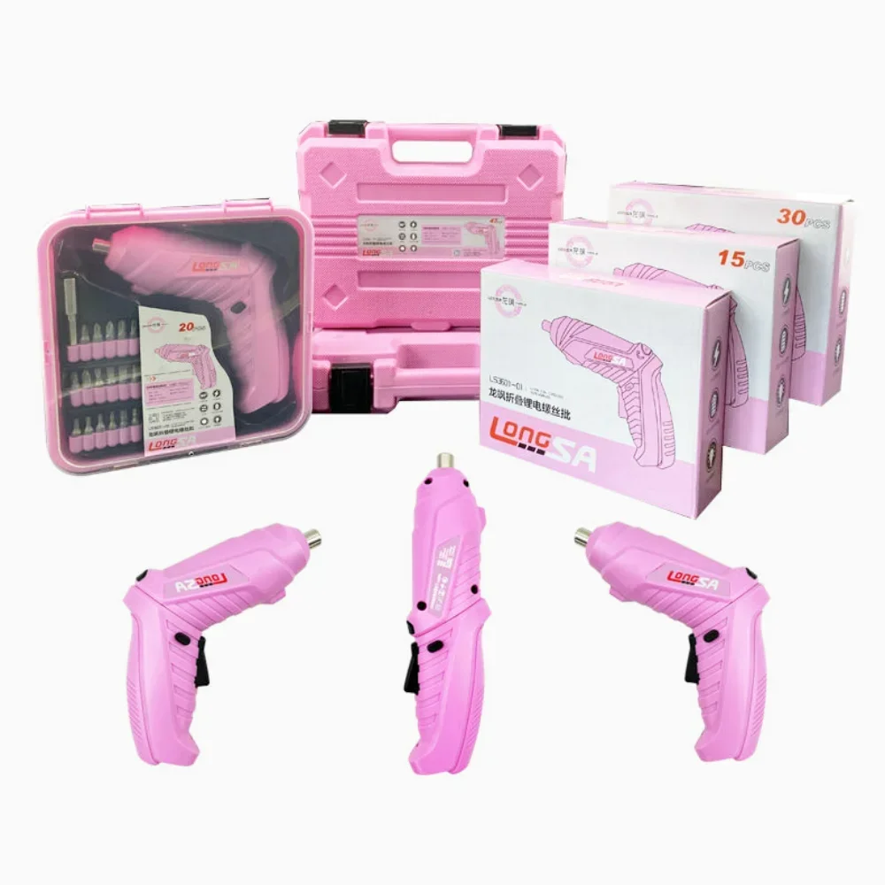 New Full Pink Electric Screwdr - Power Tools Pink recensie en prijs