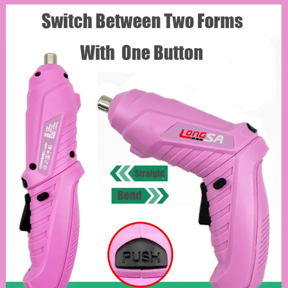 New Full Pink Electric Screwdr - Power Tools Pink recensie en prijs