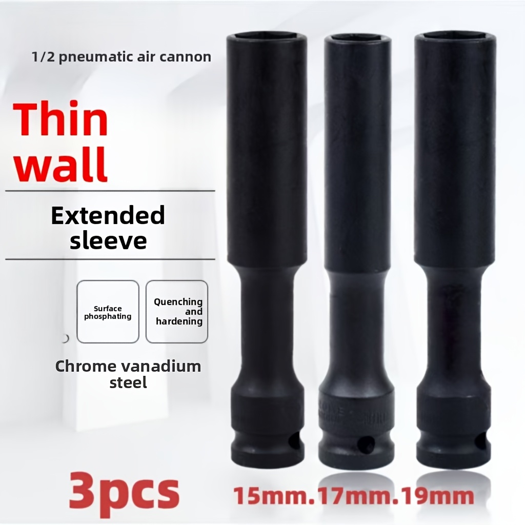 1/3pcs 1/2 inch extended thin- - Power Tools Pneumatic recensie en prijs