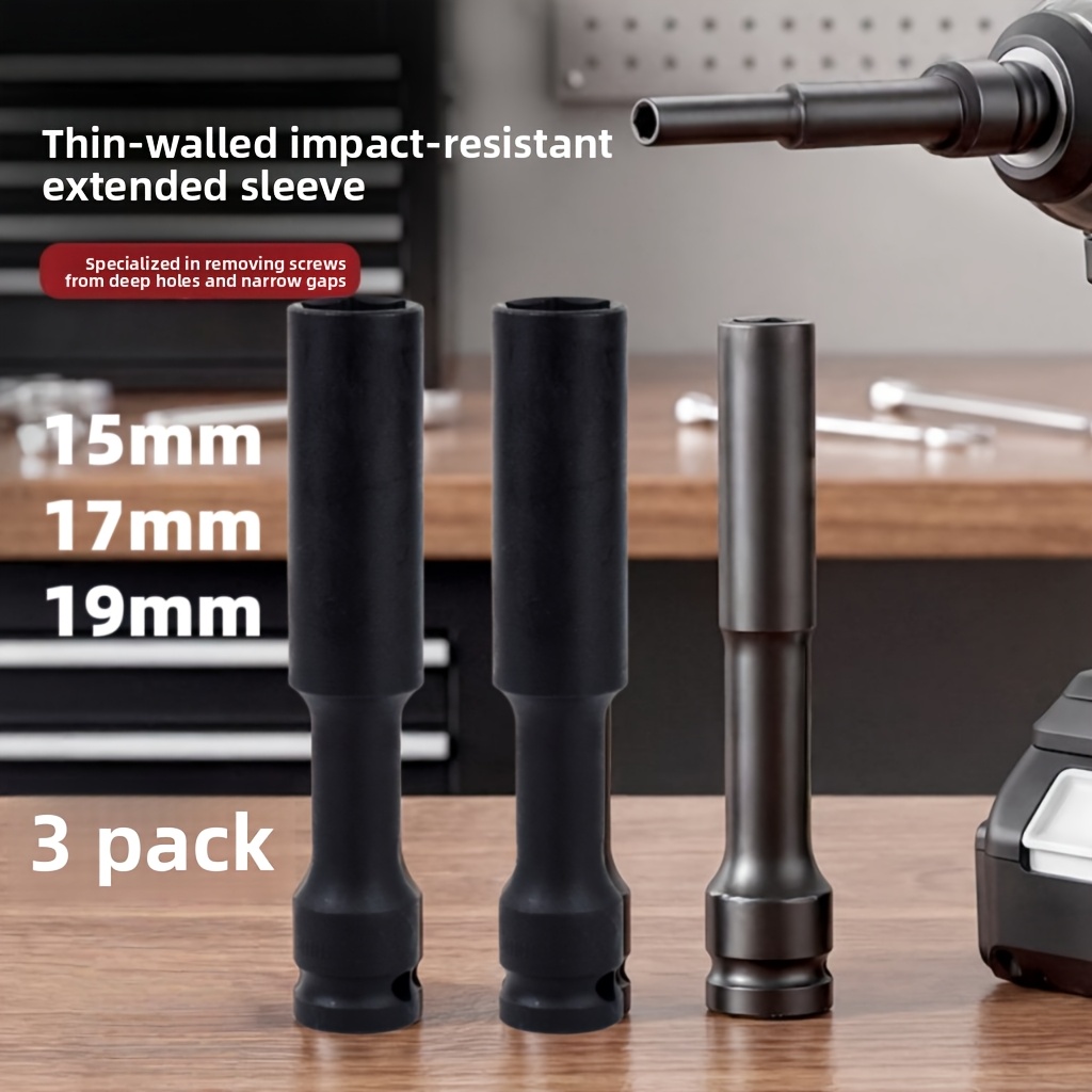 1/3pcs 1/2 inch extended thin- - Power Tools Pneumatic recensie en prijs