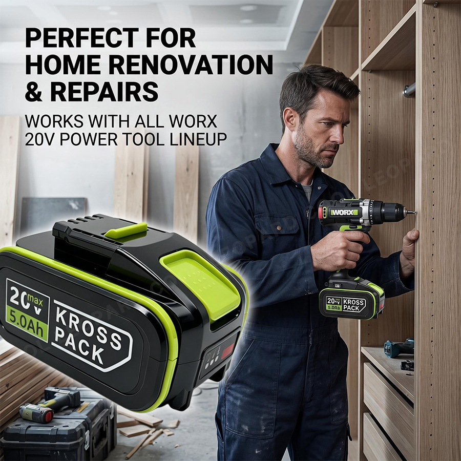 20V 5.0Ah Lithium Battery For  - Power Tools Ltd recensie en prijs