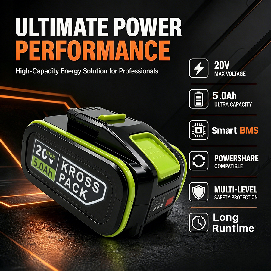 20V 5.0Ah Lithium Battery For  - Power Tools Ltd recensie en prijs