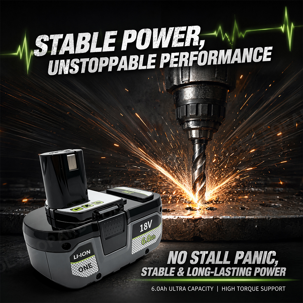 6.0Ah 18V Lithium Ion Battery  - Power Tools Ltd recensie en prijs
