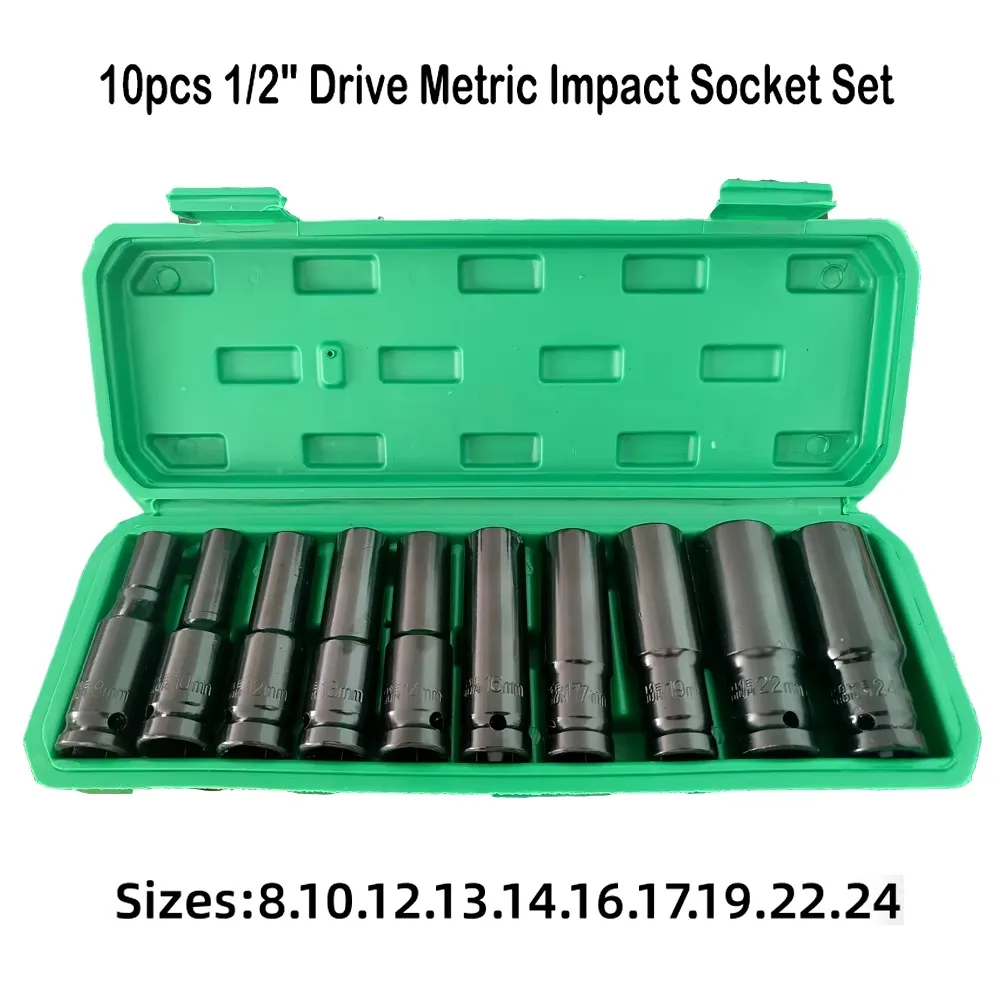 10PCS Metric Impact Socket Wre - Power Tools Pneumatic recensie en prijs