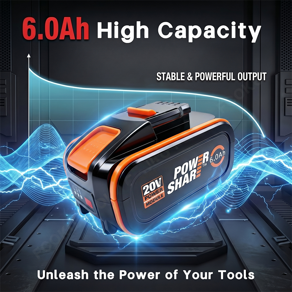 For Worx 20V 6.0Ah High Capaci - Power Tools Ltd recensie en prijs