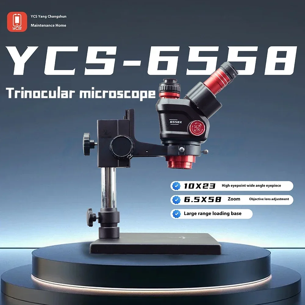 YCS 6558S HD Trinocular Micros - Power Tools Zoom recensie en prijs