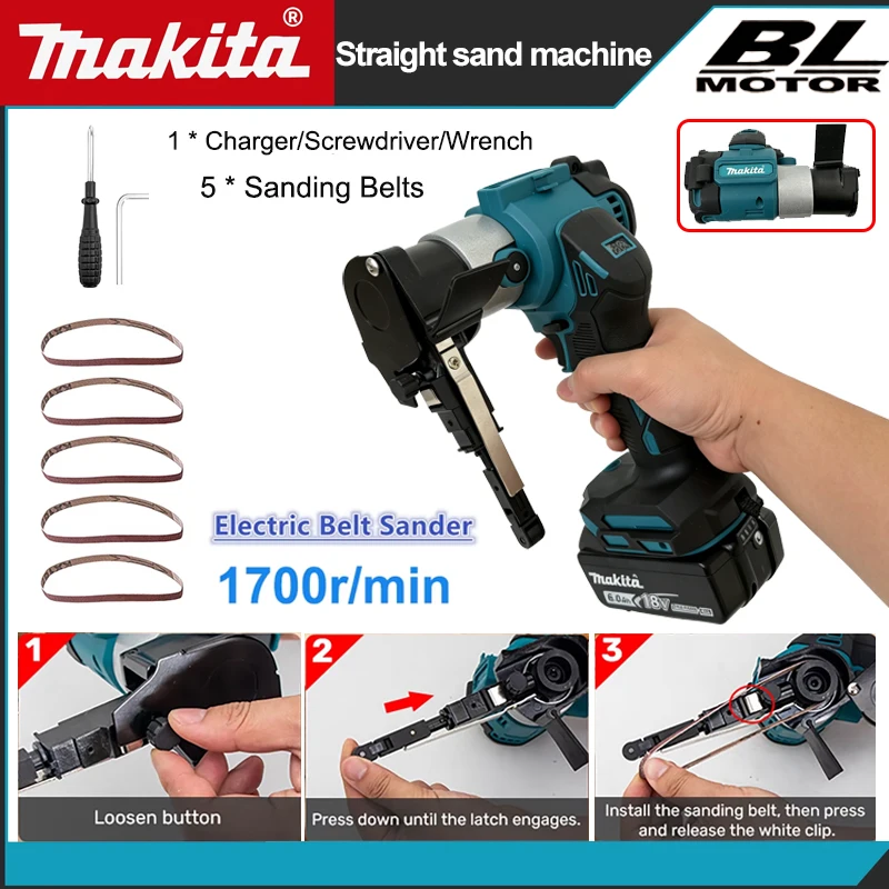 Makita Cordless Brushless Mini - Belt Sander Portable recensie en prijs