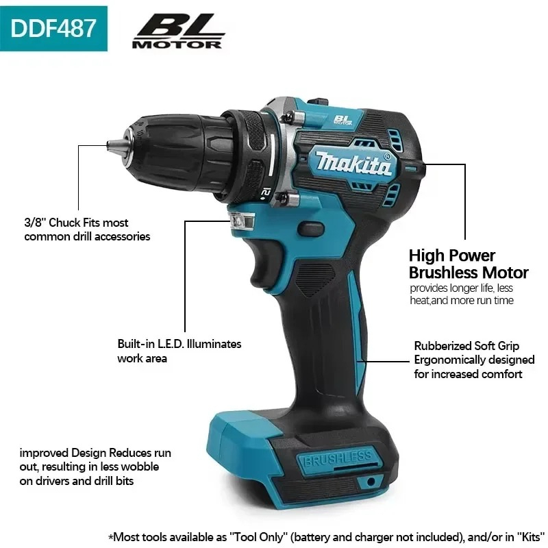 Makita DHP487 LXT Brushless Im - Power Tools Makita recensie en prijs