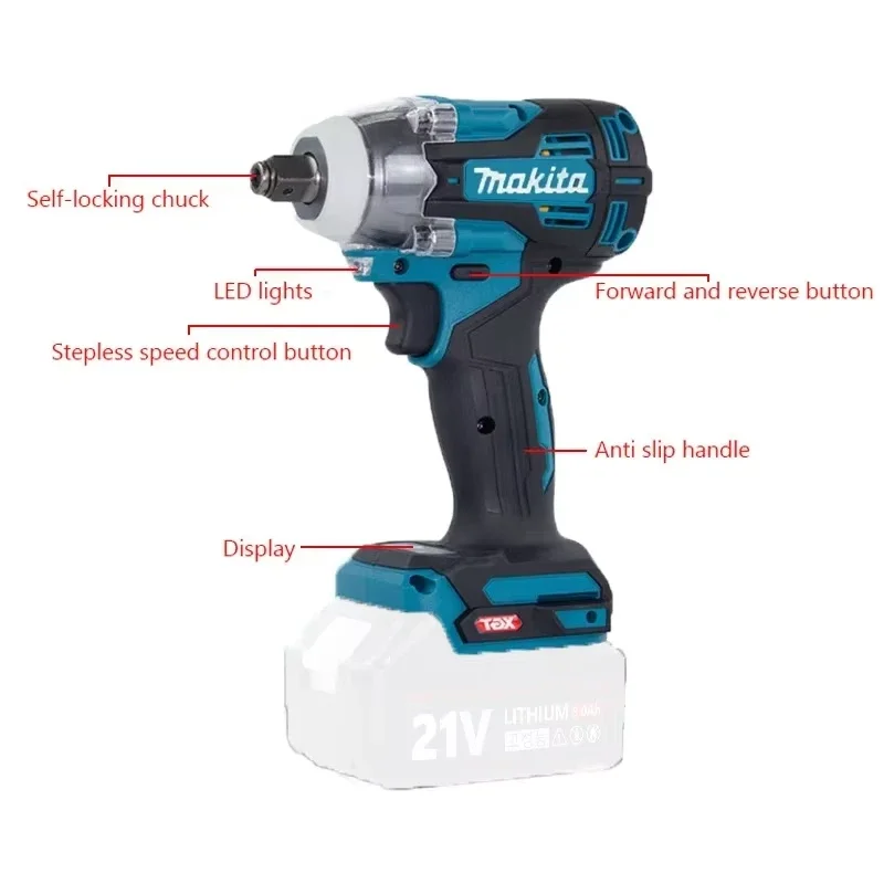 Makita TW004G 630N.m Brushless - Power Tools Makita recensie en prijs
