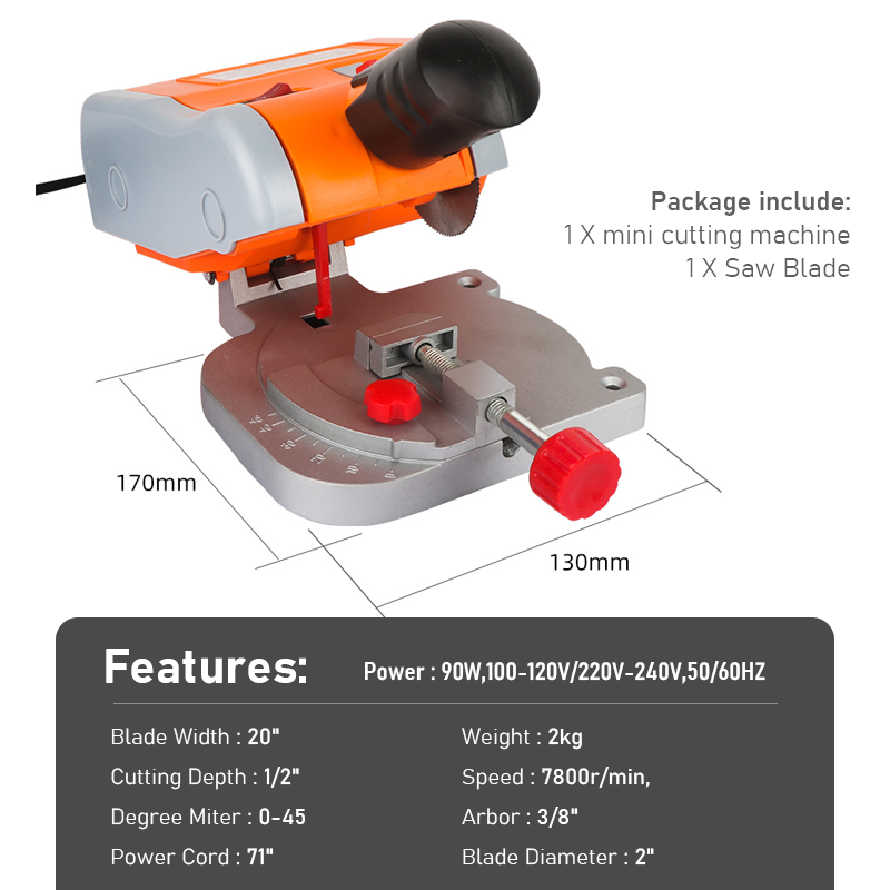 Mini Cutting Machine 45 Degree - Scroll Saw Bench recensie en prijs