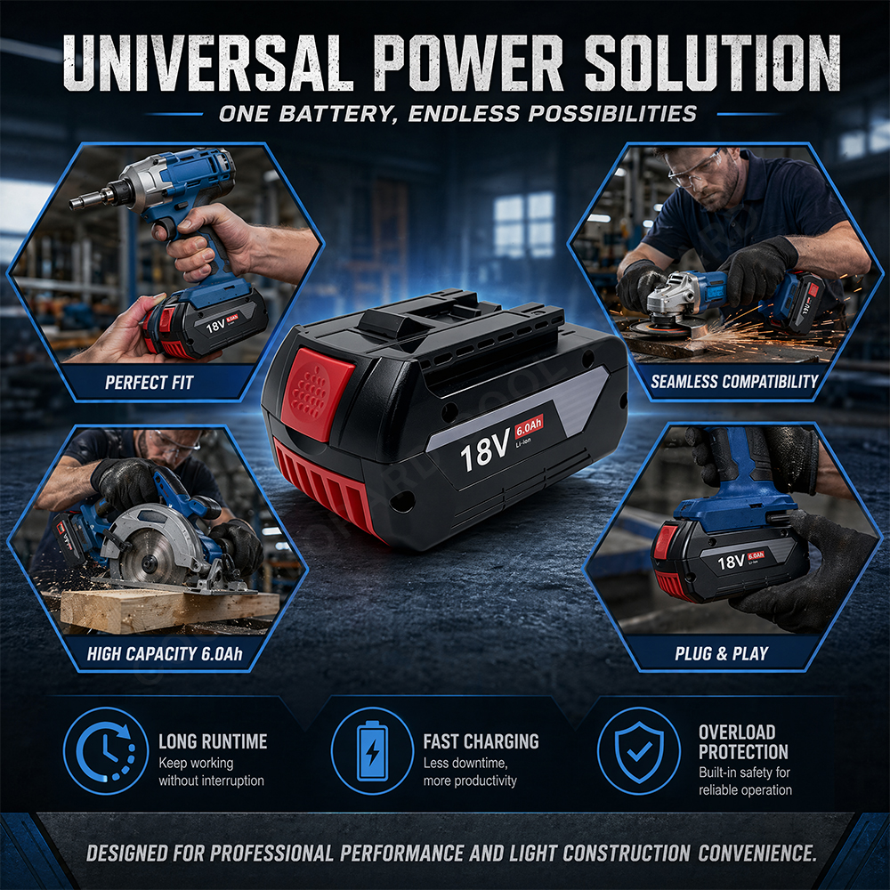18V 6.0Ah Li-ion Battery for B - Power Tools Ltd recensie en prijs