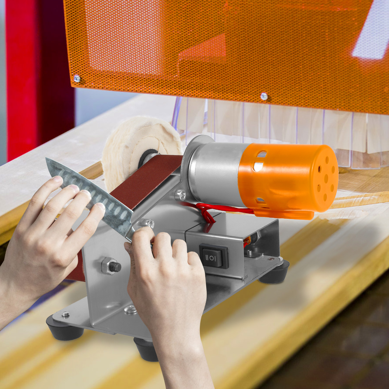Mini Belt Grinding Machine Too - Belt Sander Portable recensie en prijs
