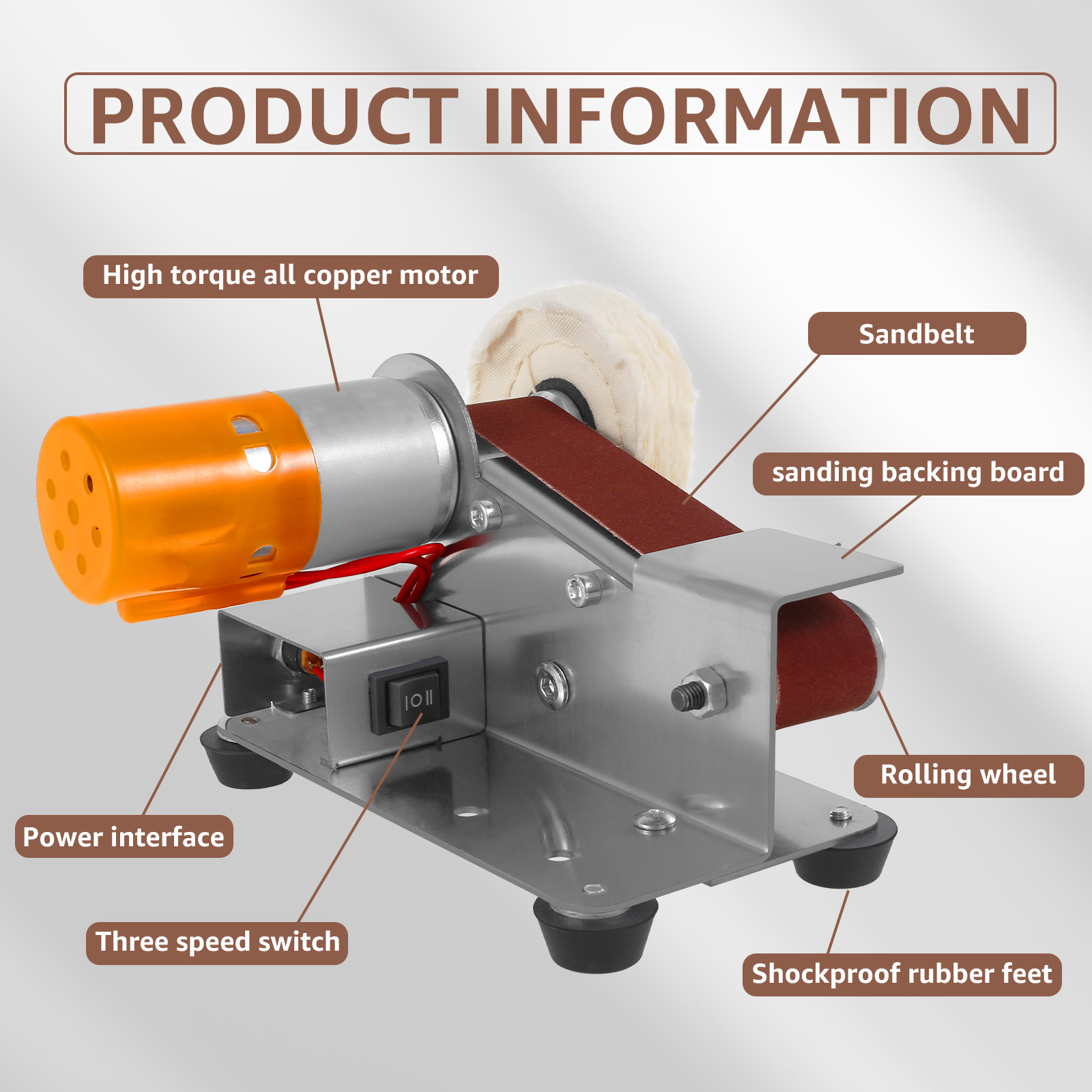 Mini Belt Grinding Machine Too - Belt Sander Portable recensie en prijs